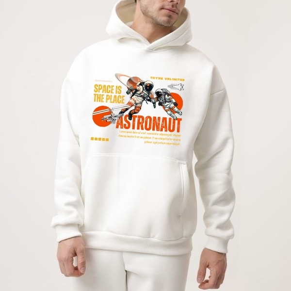 1-3.jpg ASTRONAUT Printed Hoodie for Men
