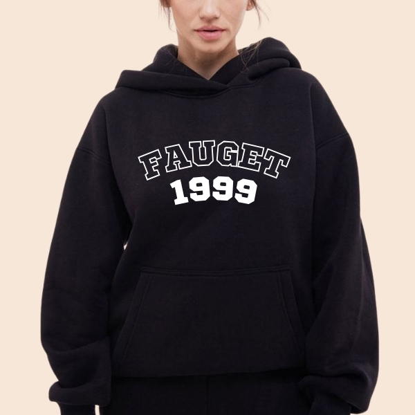 13-1.jpg PAUGET 1999 Printed Hoodie For Women