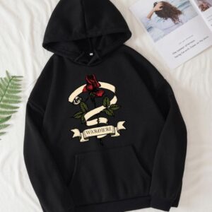 WARDIERE Printed Hoodie For Women