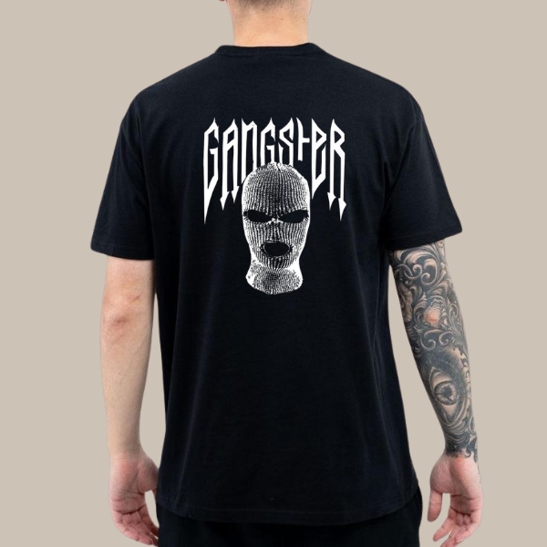 Gangster Printed T-Shirt for Men
