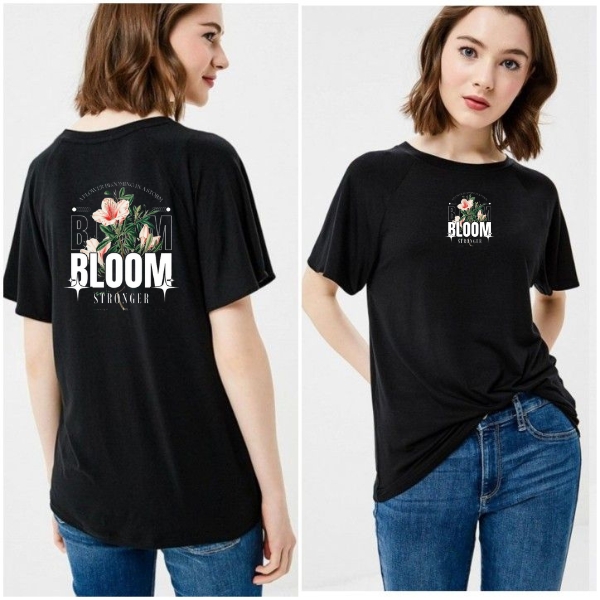 8.jpg Bloom Printed T-Shirt for Women