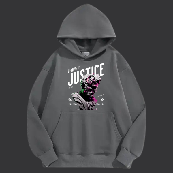 Unisex Grey Hoodie