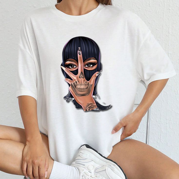 Pr-F-5-copy.jpg Swag Printed T-Shirt for Women – Rock Your Confidence