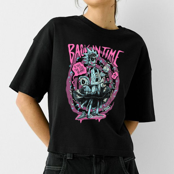 Untitled-2-copy.jpg Rick & Morty Printed T-Shirt for Women – Embrace the Multiverse of Style