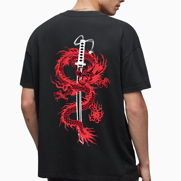 Dragon Katana T-Shirt